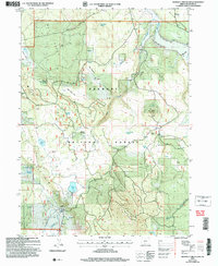 Horsefly Mountain 2004 topographic map thumbnail