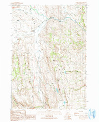 House Butte 1990 topographic map thumbnail