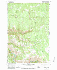Howard Butte 1964 topographic map thumbnail