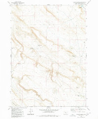 Hughet Spring 1980 topographic map thumbnail