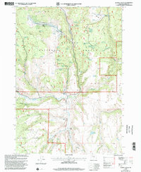 Hughet Valley 1999 topographic map preview