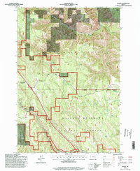 Huron 1995 topographic map thumbnail