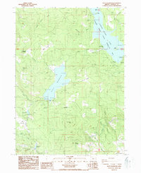 Hyatt Reservoir 1988 topographic map thumbnail
