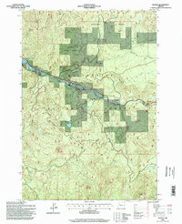 Idanha 1994 topographic map thumbnail