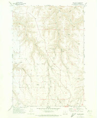 Igo Butte 1970 topographic map thumbnail