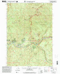 Illahee Rock 1997 topographic map thumbnail