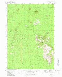 Indian Butte 1982 topographic map thumbnail