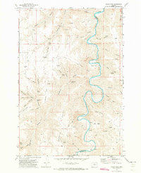 Indian Cove 1970 topographic map thumbnail