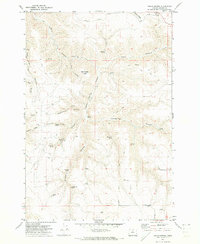 Indian Spring 1971 topographic map thumbnail