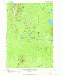 Irish Mountain 1963 topographic map thumbnail