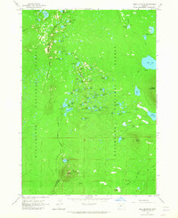 Irish Mountain 1963 topographic map thumbnail
