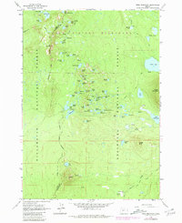 Irish Mountain 1963 topographic map thumbnail