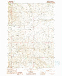 Ironside 1990 topographic map thumbnail