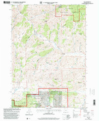 Izee 1998 topographic map thumbnail