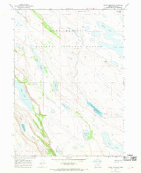 Jacobs Reservoir 1967 topographic map thumbnail
