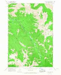 Jim White Ridge 1966 topographic map preview