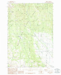Jimtown 1987 topographic map thumbnail