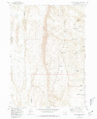 Johnny Creek NW topographic map thumbnail