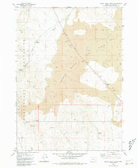 Johnny Creek Spring 1980 topographic map thumbnail