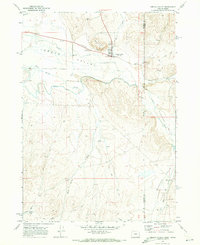 Jordan Valley 1969 topographic map thumbnail