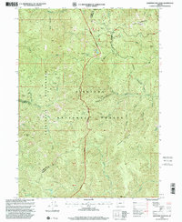 Josephine Mountain 1998 topographic map thumbnail