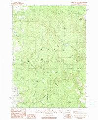 Jump-Off Joe Mountain 1990 topographic map thumbnail