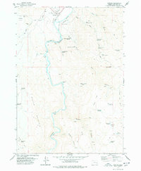 Juntura 1978 topographic map thumbnail
