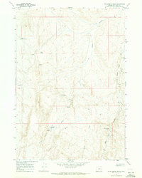 Kane Spring Gulch 1967 topographic map thumbnail