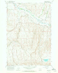 Keating 1967 topographic map thumbnail