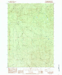 Keel Mountain 1984 topographic map thumbnail