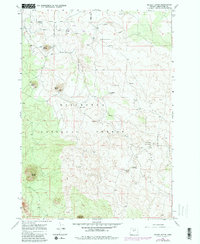 Kelsey Butte 1967 topographic map thumbnail