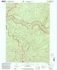 Kelsey Peak 1998 topographic map preview