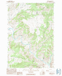 Kimberly 1990 topographic map thumbnail