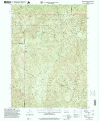 King Mountain 1996 topographic map thumbnail
