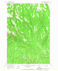 La Grande Reservoir 1965 topographic map thumbnail