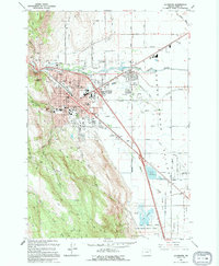 La Grande 1994 topographic map thumbnail