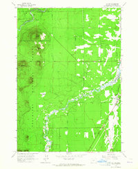 La Pine 1963 topographic map thumbnail