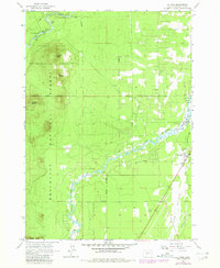 La Pine 1963 topographic map thumbnail