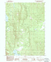 Lake of The Woods North 1985 topographic map thumbnail