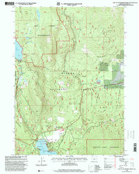 Lake of The Woods North 1998 topographic map thumbnail