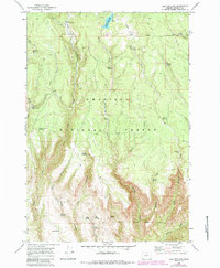 Lake Penland 1969 topographic map thumbnail