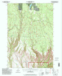 Lake Penland 1995 topographic map thumbnail