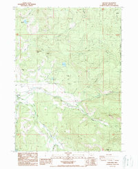 Lakecreek 1988 topographic map thumbnail