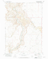 Lambert Rocks 1972 topographic map thumbnail