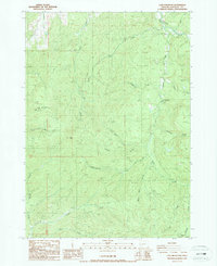 Lane Mountain 1987 topographic map preview