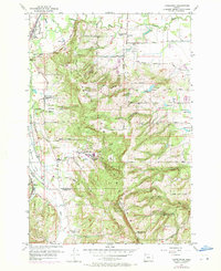Laurelwood 1956 topographic map thumbnail