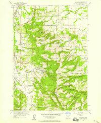 Laurelwood 1956 topographic map preview