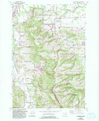 Laurelwood 1956 topographic map preview
