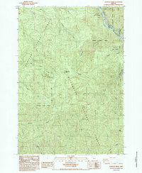 Lawhead Creek 1985 topographic map thumbnail