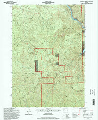 Lawhead Creek 1994 topographic map thumbnail